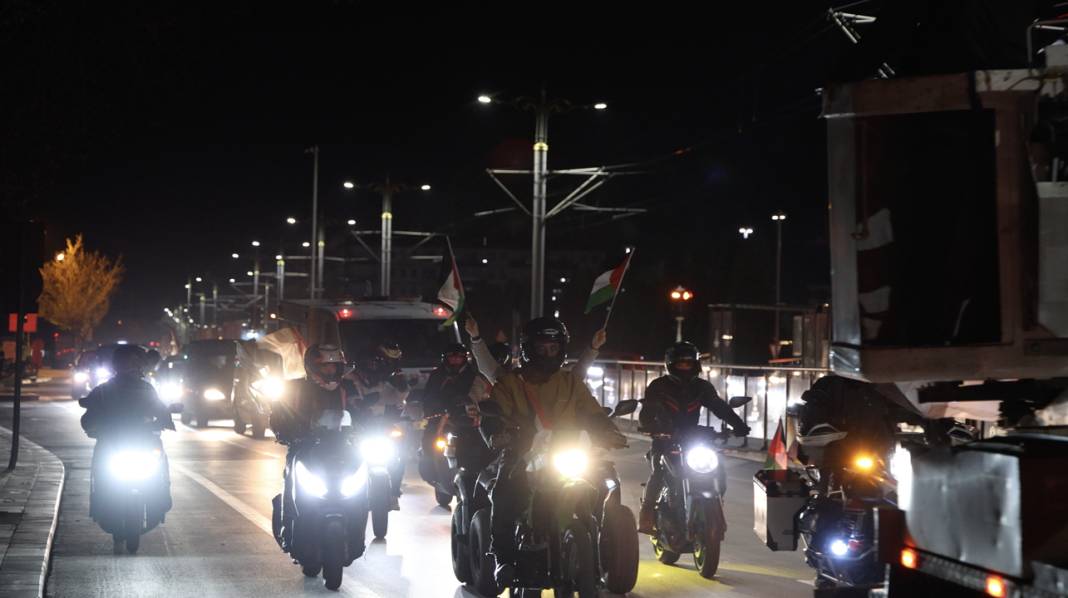 Konya'da sokaklarda aynı öfke! Yüzlerce araçlık konvoy bunun için tek yürek oldu 15